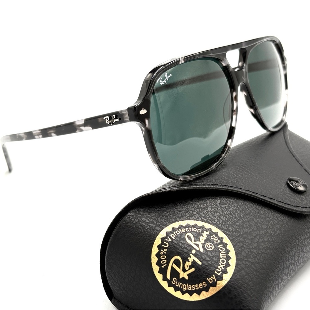 Ray-Ban RB2198 Bill Sunglasses 1333/48 Grey Tortoise 60-145 W/ Case & Box - Picture 5 of 16
